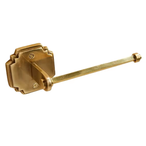 Portarrollos de Papel Higiénico de Metal y Madera Resistente para Montar en la Pared, para Uso en Baños de Hogares y Hoteles - Product Image 2