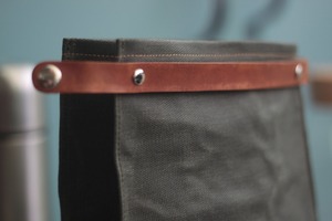 Sac à déjeuner en toile et cuir de haute qualité, isotherme, durable, portable, multifonctionnel, pour le bureau, les voyages, 2 personnes - Product Image 5