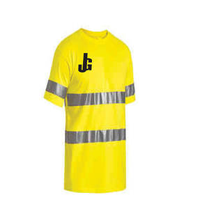 Chemise de travail à manches courtes en polyester coupe-vent résistant à l'eau légère avec panneaux en maille unisexe certifié CE - Product Image 3