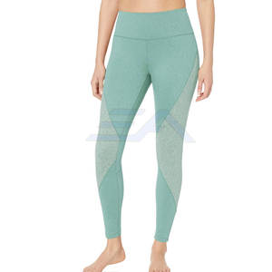 Leggings de Mujer de Último Diseño, Personalizadas, al por Mayor, Sólidas, Ligeras, de Alta Calidad, Transpirables, que Absorben el Sudor, Pantalones de Spandex/Nailon - Product Image 2