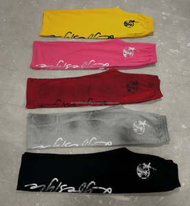 Pantalones Casuales de Hombre 2025, 100% Algodón, Ligeros, de Pierna Ancha, con Estampado Multicolor en el Lateral, Venta al Por Mayor - Product Image 6