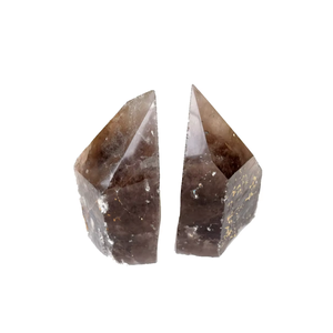 Matériaux de pierres précieuses de haute qualité, serre-livres en quartz fumé, pierres naturelles brutes, minéraux, cristaux pour la décoration, vente en gros - Product Image 2