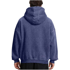 Sudadera con Capucha Extra Grande para Hombre, 100% Algodón Orgánico, de Alta Calidad, 450 GSM, para Invierno, Modelo 2026 - Product Image 4