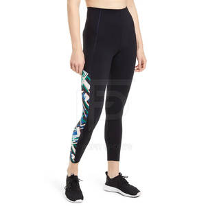 Leggings de gymnastique pour femmes de yoga à coutures personnalisées Leggings de fitness à taille haute pour l'entraînement - Product Image 2