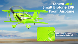 เครื่องบินบังคับวิทยุ WLtoys A130 รุ่น Christen Eagle II ขนาด 1/10 มอเตอร์แบบไร้แปรงถ่าน โหมด 3D 6G ไจโร 6 แกน วัสดุ EPP ปีกคู่ สำหรับแสดงท่าผาดโผน พร้อมใช้งาน (RTR) - Product Image 2