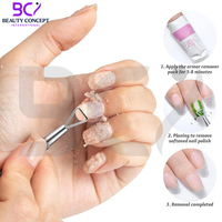 Lot de 4 repousse-cuticules réutilisables en acier inoxydable à double extrémité pour ongles des mains et des pieds