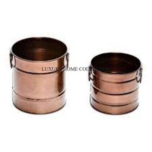 Cubo de carbón de metal de grado profesional de gran capacidad con construcción duradera ideal para restaurantes y hogares de barbacoa - Product Image 4