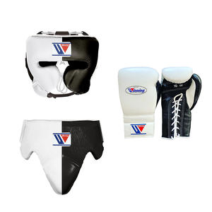 Set de Sparring gagnant personnalisé en cuir véritable Set de Sparring professionnel gagnant - Product Image 1