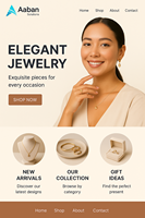 Servicios de diseño de sitios web de joyerías Expertos web profesionales que ofrecen una solución de tienda en línea de comercio electrónico asequible y elegante