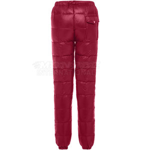 OEM Warm Unisex Puffer <b>Pants</b> Waterproof Windproof Winter <b>Down</b> Trousers Unisex Quilted Puffer Trousers - Product Image 2