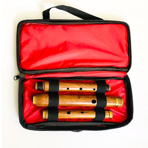 Prix de gros 3 pièces flûte en palissandre flûtes en bois sur mesure à vendre flûtes en bois de palissandre trois pièces folles à la main avec étui en bois - Product Image 2