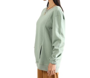 เสื้อสเวตเตอร์ผ้าฝ้ายคุณภาพสูงของผู้หญิงเสื้อมีฮู้ดแห้งเร็วสวมใส่สบายสำหรับฤดูหนาวน้ำหนักเบาไซส์พิเศษเป็นที่ต้องการสูง - Product Image 5