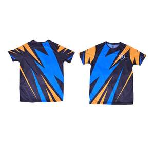 Camisetas sublimadas OEM de alta calidad para hombre 100% poliéster sublimación Jersey camisetas de manga corta Camisetas con estampado de logotipo personalizado - Product Image 4