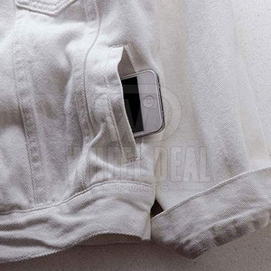 Meilleures ventes Veste en jean extensible pour femmes avec poche décontractée Coton de haute qualité Design OEM Tendance Nouveau style - Product Image 5