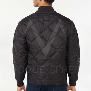 Chaqueta Bomber Estilo Urbano con Cierre, Cuello Alto, Lona Transpirable, Venta al Por Mayor, Otoño, Alta Calidad, Servicios OEM - Product Image 2