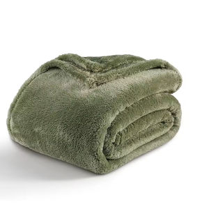 Customizable Logo Wholesale Blankets 100% Cotton Knitted Solid Pattern Four Seasons Folded Design Home Hotel Use Professional - Product Image 4