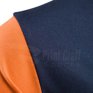 Marque privée pour hommes pour polos T-shirts confortables de grande taille en couleurs unies - Product Image 2