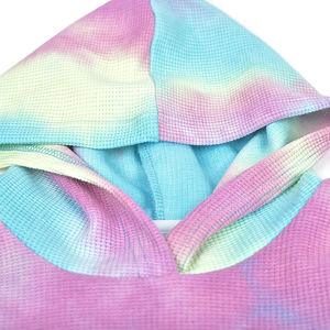 Ensemble de survêtement d'hiver pour enfants à la mode 100% coton polaire respirant à manches longues hauts pantalons - Product Image 6