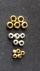Custom Made Brass Round Beads with <b>Metallic</b> Finish Available in Various Size. Ideal for Necklaces Bracelets Earrings - Product Image 3