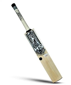 HS Sports CORE 9 English Willow Hard Ball <b>Cricket</b> <b>Bat</b> HS178 | Custom Made | <b>Long</b> <b>Handle</b> Short Blade | Natural Wood Color | - Product Image 4