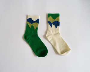 Chaussettes d'équipage en jacquard respirant en coton doux personnalisées ODM Coussin en éponge absorbant la sueur pour un usage quotidien décontracté en toutes saisons pour la randonnée - Product Image 4