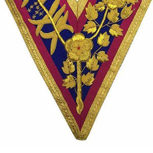 ปลอกคอมาใหม่ปลอกคออิฐแบบปรับได้ปลอกคอ Masonic เย็บปักสีตามสั่ง - Product Image 4