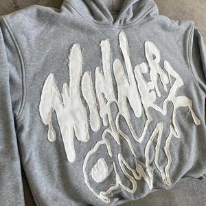 Venta caliente Estilos de moda Custom Distress Bordado Sudadera con capucha Precio al por mayor Sudadera de moda para la impresión digital de invierno - Product Image 5