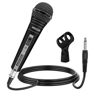 5Core XLR <b>Microphone</b> Dynamic Mic Karaoke <b>Singing</b> Studio Mics Handheld Microfono - Product Image 1