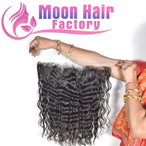 ผมมนุษย์หยิกอินเดีย13*6ผมหยิกเนื้อนุ่มติดทนนาน - Product Image 3