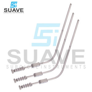 หลอดดูดสแตนเลสสำหรับผ่าตัดเสริมระบบประสาทผลิตจาก2023หนังสือเดินทาง - Product Image 3