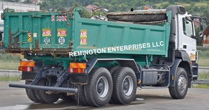 Camion benne basculante d'occasion Mercedes-Benz Axor 2636 6x4 de 2007, diesel, manuel, capacité 31-40T, Euro 5, pour transport de construction et minier - Product Image 4