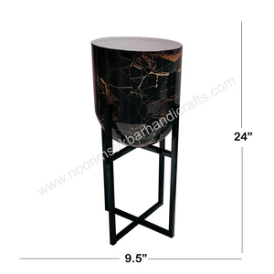 Factory-Supplied Iron Shaped Floor Planter <b>Stand</b> Indoor Accessory for Home Living Room Garden <b>Planting</b> <b>Pot</b> for Home - Product Image 2