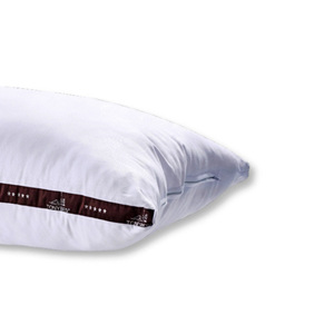 Almohada de cuello de algodón de látex Textura sólida Uso de cama OEM Impresión personalizada Diseño Premium directo de fábrica Gran oferta de precio - Product Image 3