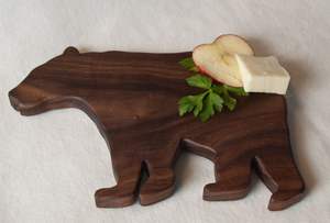 Tabla de cortar clásica de madera, adecuada para cortar hierbas, especias, frutas, verduras y diferentes tipos de carne. - Product Image 5