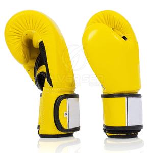 2023 Custom Made High Quality Breathable Lightweight Pakistani Leather Men's Boxing <b>Gloves</b> for Martial Arts-<b>Silver</b> Sea Sports - Product Image 2