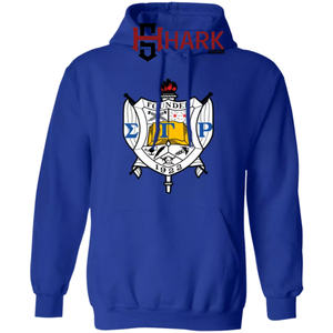 Ventes en gros de sweats à capuche en molleton de coton 320GSM pour femmes, avec écussons de sororité Sigma Gamma Rho, pour l'hiver, à porter devant, chez Hark Sports - Product Image 4