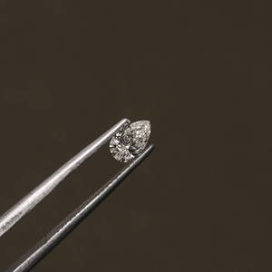 0.35 CT carat poire coupe minuscule laboratoire cultivé diamant CVD EF couleur laboratoire créé diamant pierre en vrac petit diamant - Product Image 3