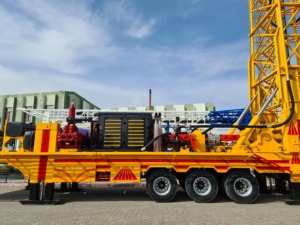 800m <b>Drilling</b> Depth Rotary Diesel Engine Water Well <b>Drilling</b> Rig Trailer Portable <b>Pump</b> Bearing 750mm <b>Drilling</b> Diameter ACR Brand - Product Image 1