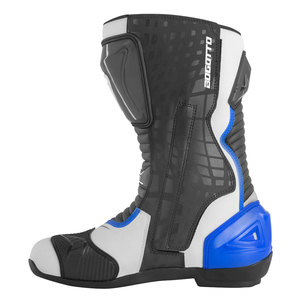 Bottes de course de moto en cuir véritable, chaussures de protection pour le printemps, l'été, l'automne et l'hiver, chaussures de moto - Product Image 3