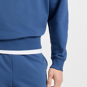 Sweat-shirt pas cher pour homme, design décontracté pour les acheteurs en gros, design tendance avec logo personnalisé, couleur unie, service OEM - Product Image 4