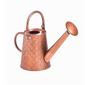 Fournisseurs en gros d'arrosoir en cuivre antique avec poignée supérieure mobile pour accessoires de décoration de jardin aux prix les plus bas - Product Image 1