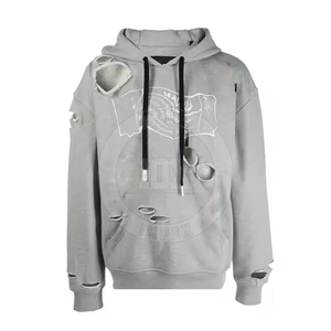 เสื้อฮู้ดผู้ชายแขนยาวคอตตอนผสม100%, เสื้อฮู้ดแฟชั่นทันสมัย - Product Image 1