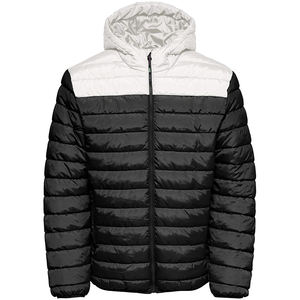 Lightweight <b>Men's</b> Bubble Puffer Jacket Hood Custom Logo Outerwear <b>Coat</b> for Spring <b>Summer</b> Winter Zipper Closure All Print ODM - Product Image 3
