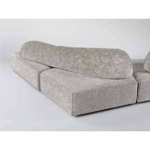 Gran Descuento en Sofá Seccional de Esquina de Tres Plazas, Juego de Muebles para Sala de Estar en Material Textil - Product Image 5