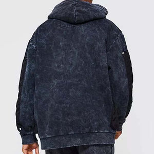 Sudaderas con Capucha Extra Grandes de Felpa 100% Algodón, Impresión Digital con Logotipo Personalizado, Transpirables, Ecológicas, para Hombre, Ropa de Invierno, Venta al Por Mayor - Product Image 2