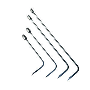 Amsterdam Edition 360 Tiges rotatives de réparation de bosses en acier 4 pièces (25cm, 35cm, 50cm, 60cm) en acier inoxydable - Product Image 1