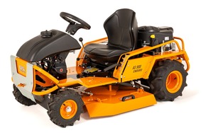 As MOTOR Professional Lawn Mower 150cc 4-Stroke Gasoline Engine Self Propelled Rotary Blade Rear <b>Grass</b> Box - Product Image 2