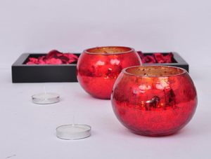 Luxury Mosaic Glass <b>Tea</b> <b>Light</b> Holders Round Votive Candle Holders Candle Stands Centerpiece Best for Christmas Decoration - Product Image 2