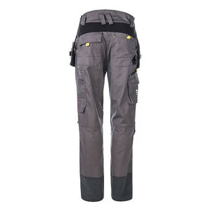 Pantalons de travail de sécurité réfléchissants en coton coupe-vent certifiés CE à poches multiples pour hommes, nouveau design, vêtements de travail cargo haute visibilité - Product Image 2