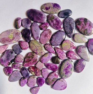 100% purite ธรรมชาติ purite stichtite Cabochon ขายส่งจำนวนมากโดยน้ำหนักที่มีรูปทรงต่างๆขนาดสำหรับทำเครื่องประดับอัญมณี - Product Image 2